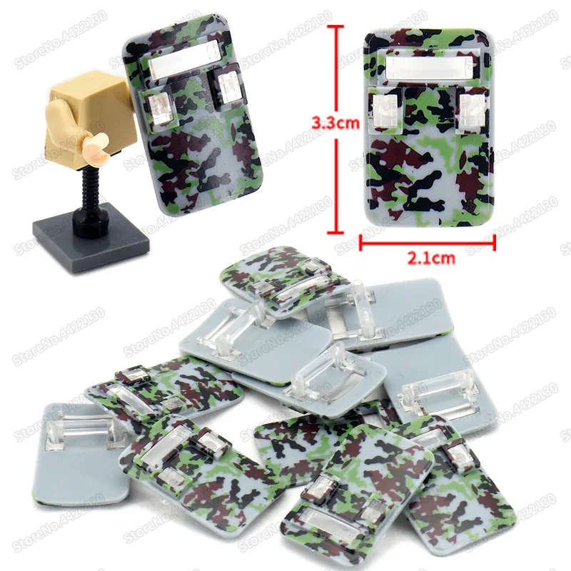 Военный щит городской строительный блок оружие спецназа камуфляжный армия