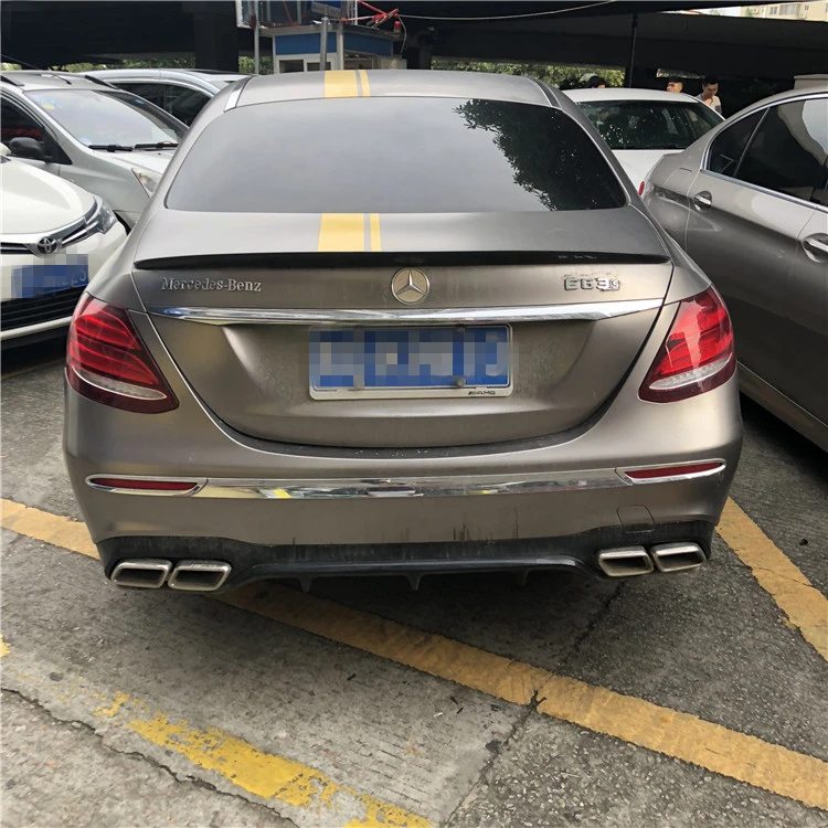 Спойлер для Mercedes-Benz W213 спойлер из углеродного волокна 2017-2019 E320L E260L E300L E63 |