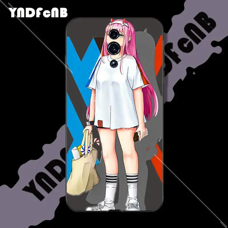 

DIY DARLING in the FRANXX zero two phone cover case for xiaomi redmi 4X 5 plus 6 6A 7 7A 8 8A 9 note 4 8 T 9 pro max funda