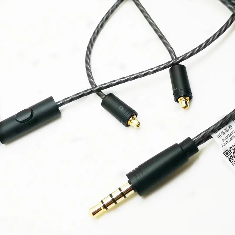 Стандартный разъем MMCX для наушников обновленный кабель Shure /Weston FiiO F5 / F9 PRO с