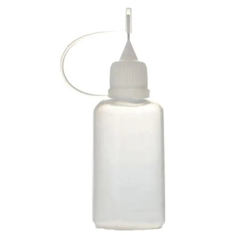 

1pcs Fine Empty Dropper Plastic Bottles Needle Tip Design New Liquid Bottle Needle Accessories Squeezable Metal Travel Cont O2N5