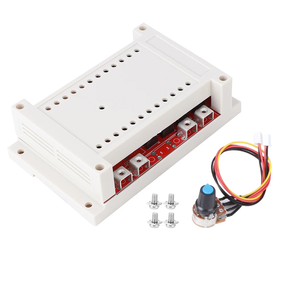 Контроллер скорости двигателя постоянного тока PWM HHO RC регулятор 10 50 в 3600 Вт 60A 15000