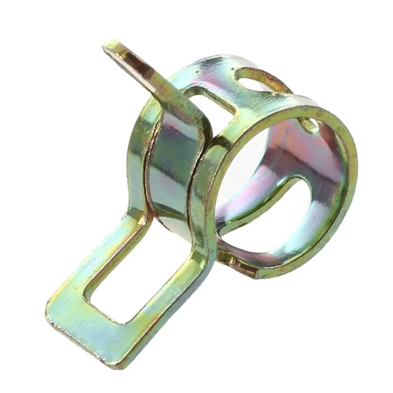 Новый 10 шт. закругленный зажим фиксации нержавеющей толщиной и шланг трубы 7