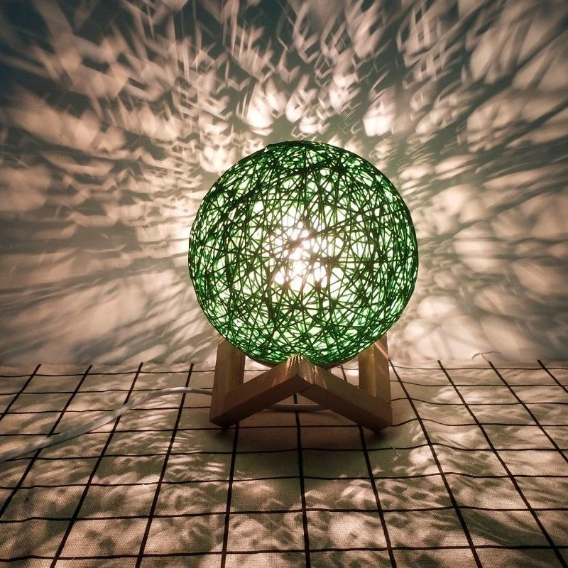 

LED Night light Starry Sky Creative Gift Nordic Usb Table Lamp Bedroom Bedside Decoration Supply Wholesale Sepak Takraw