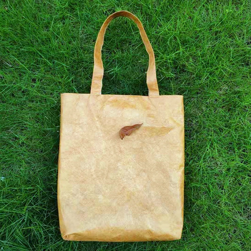 

Tryk kraft paper large volume waterproof fashion versatile storage bag shopping bag washing shopping bag must have shopping bag