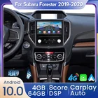 Автомобильный мультимедийный плеер DSP 4 + 64 ГБ Android 10 для Subaru Impreza Forester XV 2016 2017 2018 2019 2020 GPS Радио Стерео CarPlay авто