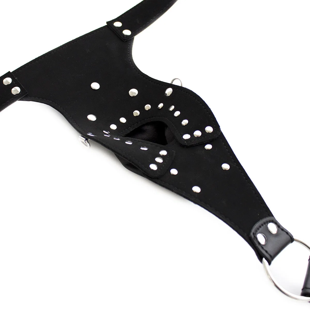 Мужское эротическое нижнее белье кожаный ремень с металлическим замком Пояс