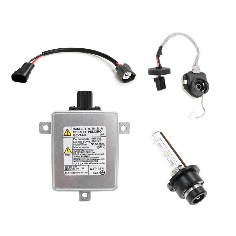 W3T19371 W3T15671 W3T16271 W3T20971 Xenon HID балласт для фар с воспламенителем и D2S лампочкой силовым
