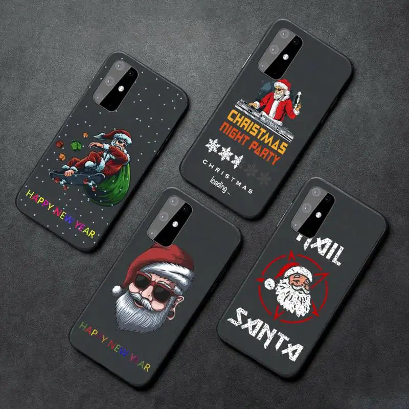 

Merry Christmas Custom Santa Gifts Phone Case For Samsung A32 A51 A52 A71 A50 A12 A21S S10 S20 S21 Plus Fe Ultra
