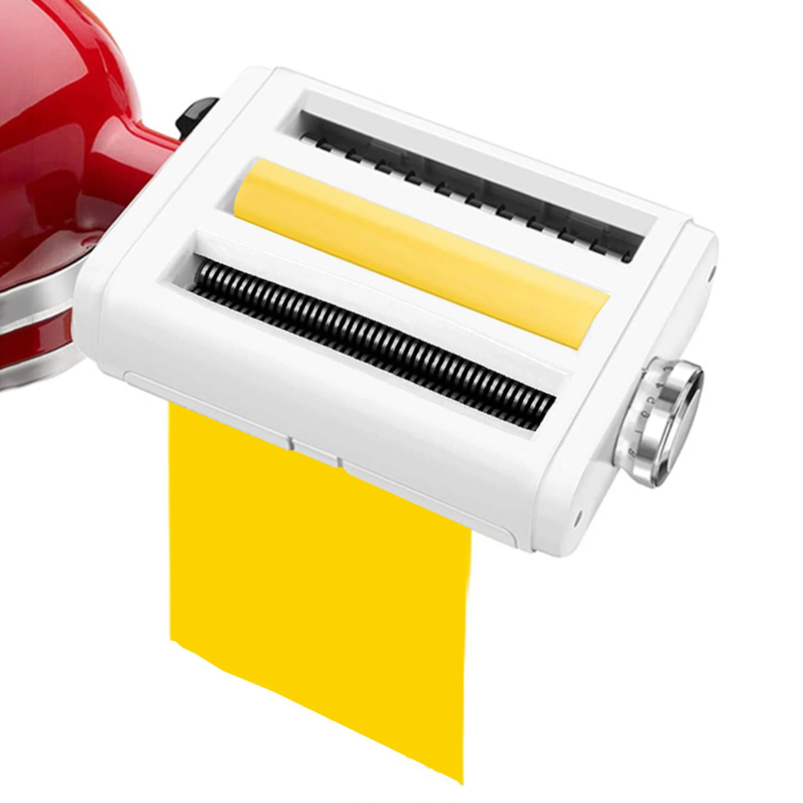 

3 In 1 Pasta Maker Attachments Set Stainless Steel Spaghetti Noodle Dough Making Tools Roller Presser Machine For Kitchen Aid