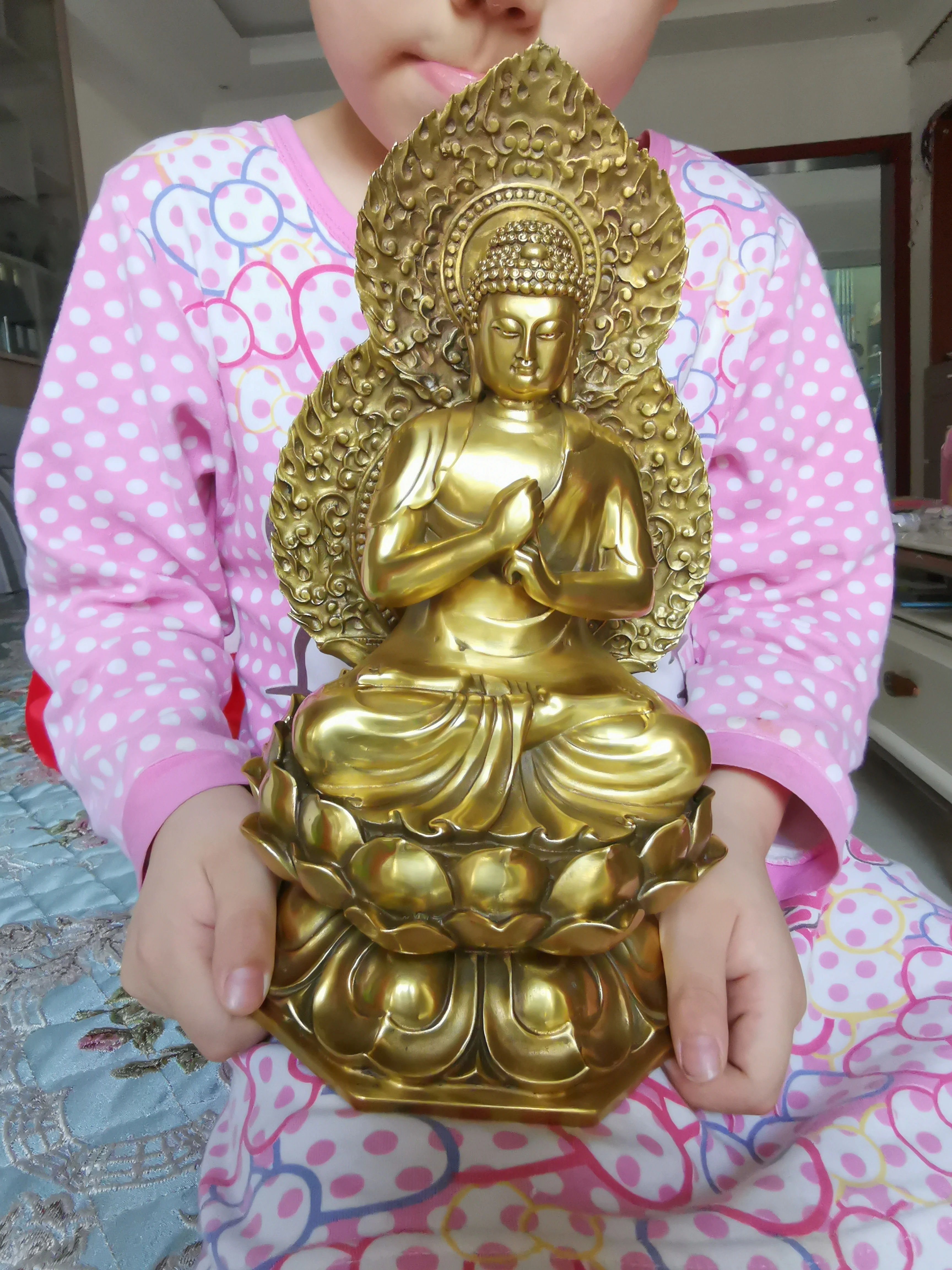 

Высококачественная медная статуя Будды RU LAI Sakyamuni, статуя Азия, храм, поклонение, благословенный магазин, семейный покровитель, Бог, приносит...