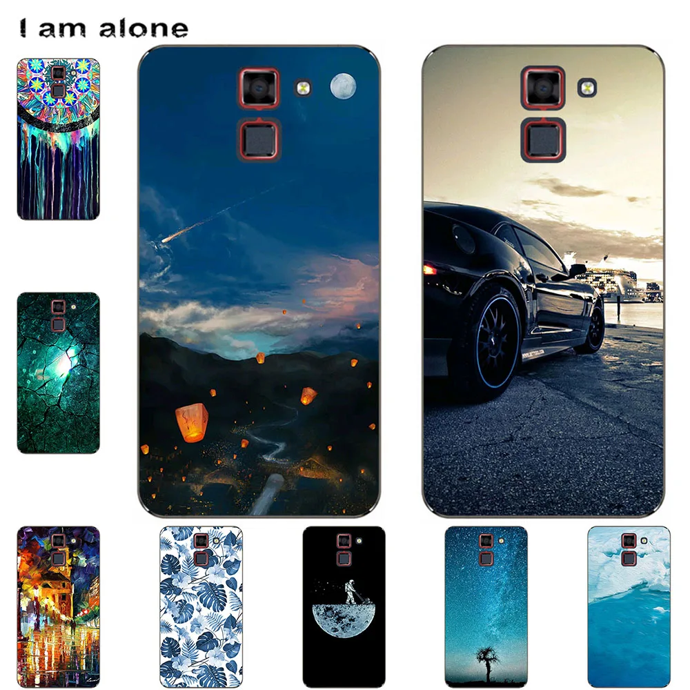 

Чехол для телефона I am alone Homtom HT27 HT30 HT30 Pro 5,5 дюймов Модные Цветные чехлы с милым мультяшным принтом