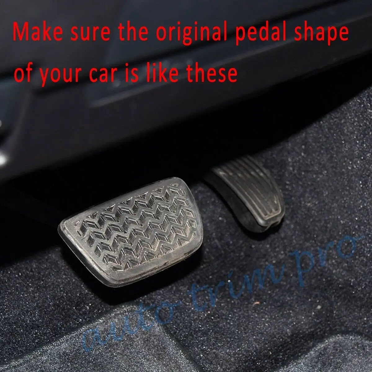 Противоскользящая накладка на педаль топливного газа подходит для Land Cruiser LC200 LEXUS
