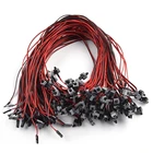 50 шт.лот IO сброс кабеля питания для настольного компьютера ПК Кнопка питания SW переключатель кабель питания переключатель кабель повторно запуска