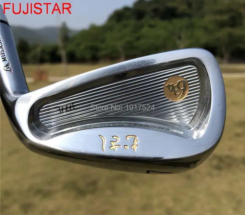 FUJISTAR GOLF MUSASHI FORGED CARBON STEEL IRON HEADS #4-#P ( 7pcs /set) | Спорт и развлечения
