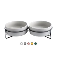ceramic dog bowl cat bowl pet food water feeder for cats small dogs pet bowl cat accessories dog supplies dropshipping center