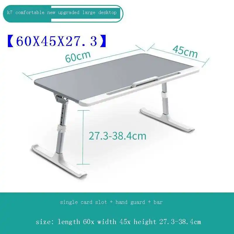 

Многофункциональный стол для кровати офиса, маленький складной столик для ноутбука, прикроватный столик для ноутбука, учебный стол, компью...