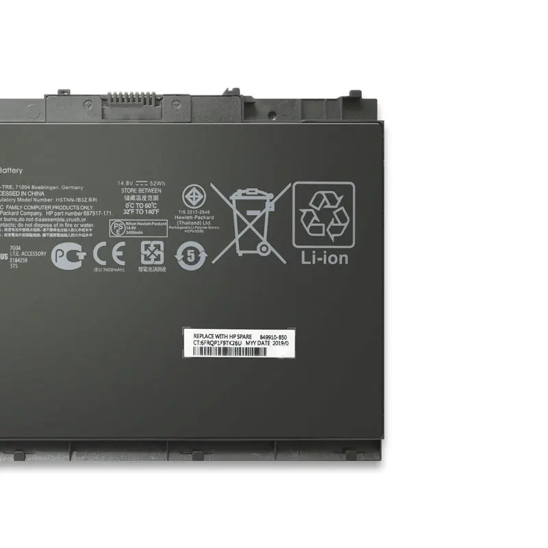 Аккумулятор для ноутбука ansheng BT04XL черный 3400 мАч