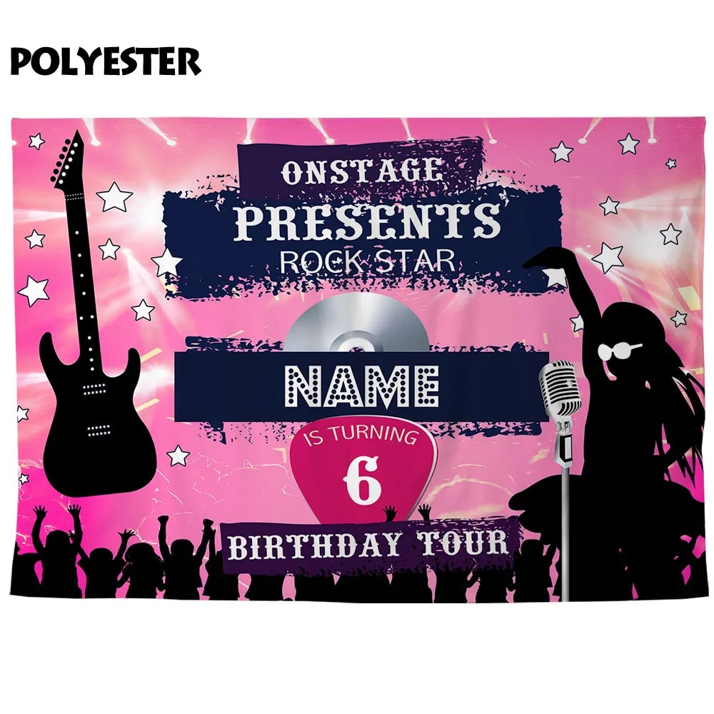 Студийный Фотофон Allenjoy 80-х годов музыка блеск рок звезда Стиль Гитара певец день