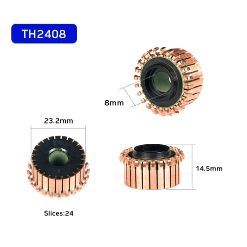 

Медные прутки для реверсивного коллектора, 2 шт.
