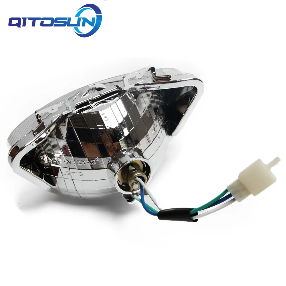 For SUZUKI CA1PA KA1PA Let's ZZ 3rd/4th Generation Motorcycle Headlight Assembly Front lighting assembly | Автомобили и