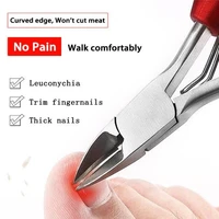 stainless steel nail clipper medical grade nail clippers ingrown paronychia professional correction tool sets pet nail clippers