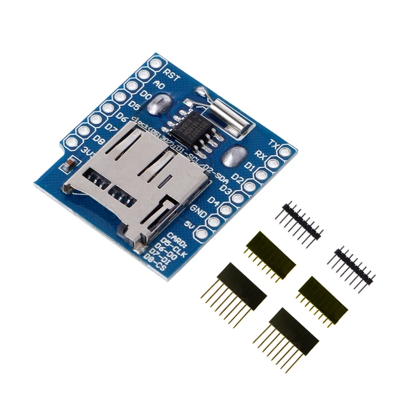 Micro SD Wemos D1 Мини щит регистратора данных + RTC DS1307 часы для Raspberry 77UB|USB-хабы| |
