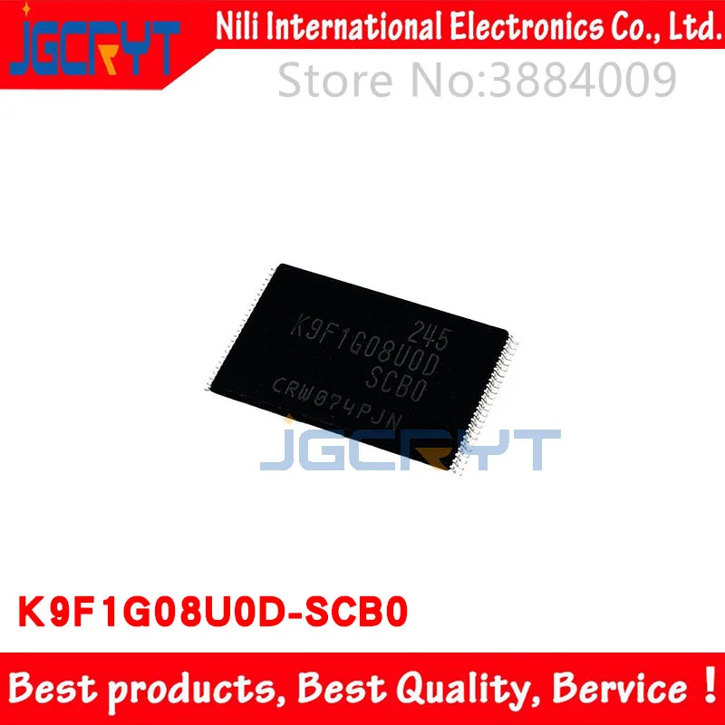 10 шт./лот K9F1G08UOD-SCBO K9F1G08UOD K9F1G08U0D-SCB0 K9F1G08U0D K9F1G08 TSOP48 | Электроника