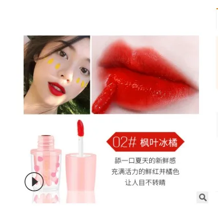 1 шт. блеск для губ глазурь водостойкая стойкая матовая губная помада бархатный