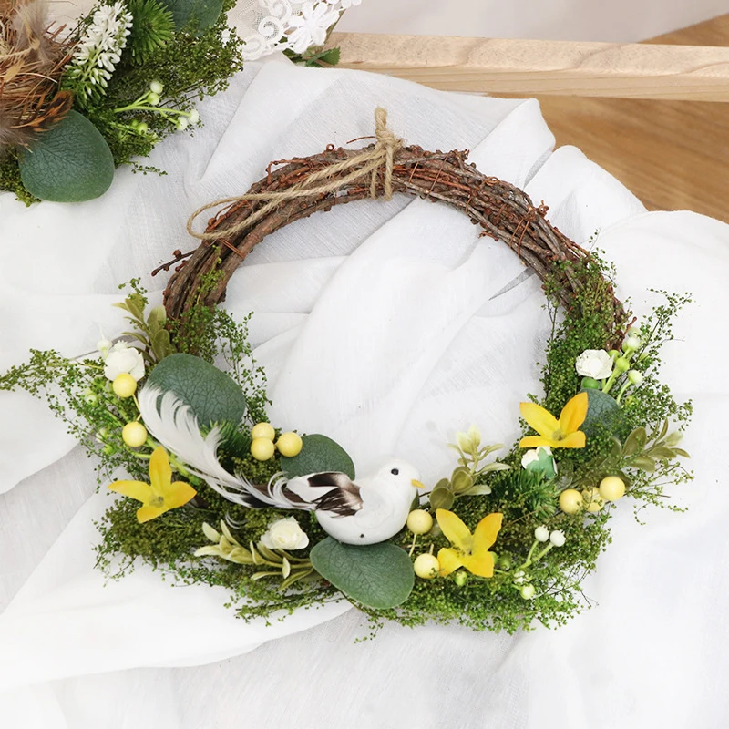 1 комплект детской одежды на весну венок с птицей висит вечерние украшения для