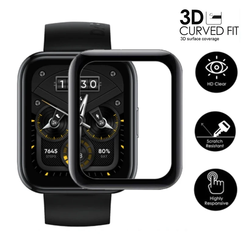 Защитная 3d-пленка с закругленными краями для Realme Watch 2 Pro мягкая защитная пленка