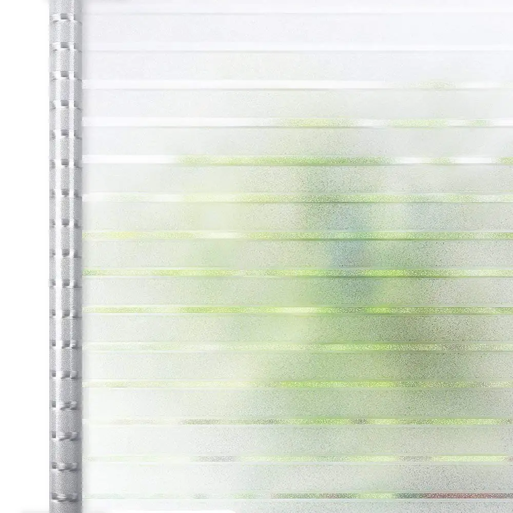 Жалюзи На Окна 200 см белая полоса конфиденциальности Матовый оконная пленка