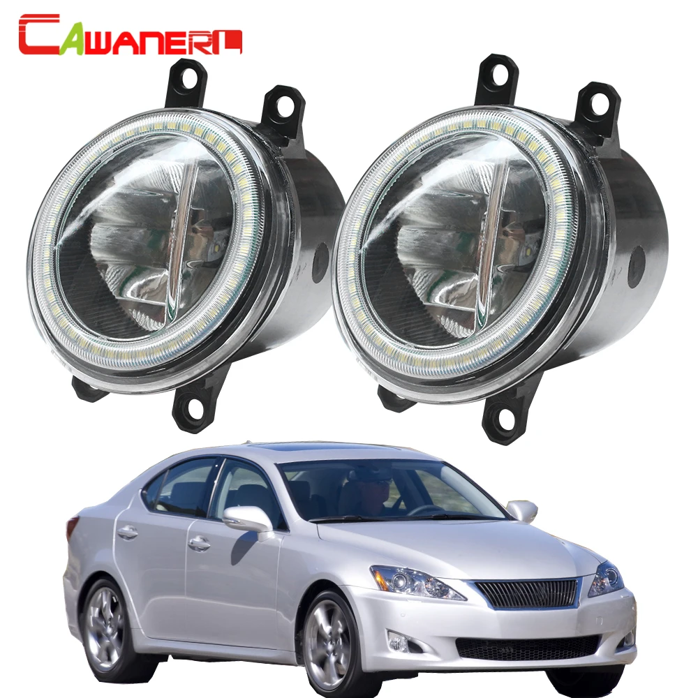 Cawanerl для Lexus IS IS250 IS350 Седан 2005 2013 Автомобильный светодиодный противотуманный