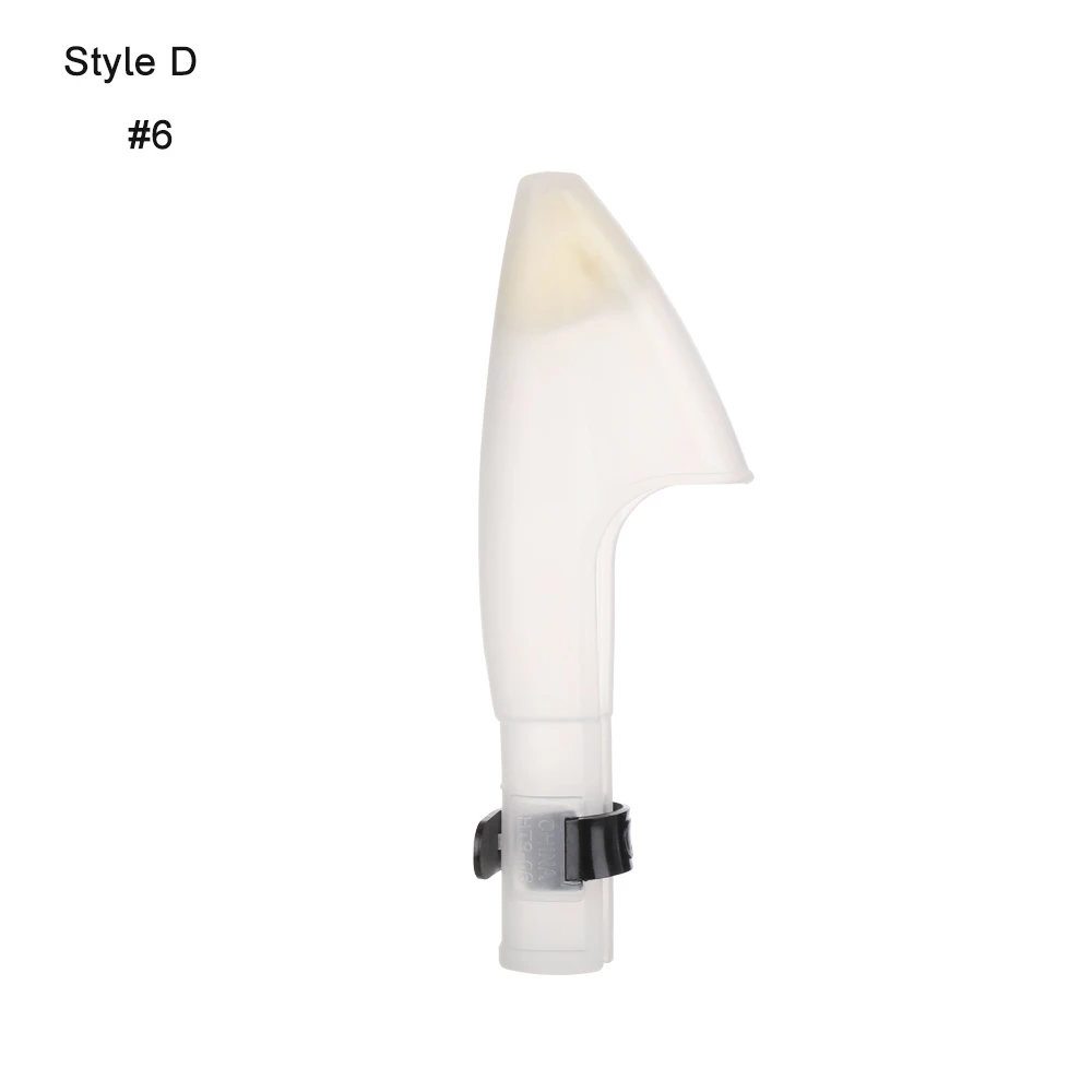Style D6 1 шт., 4 стиля, прочное Прозрачное пластиковое рыболовное удилище, колпачок для защиты полюса, защитная крышка s Rod Hat, направляющая для удочки, аксессуары - Цвет: Style D6