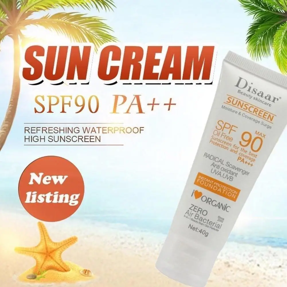 

40gNew Travel Moisturizing Sunscreen Body Whitening Sun Cream Sunblock Skin Protective Cream Waterproof Oil-control Moisturizing