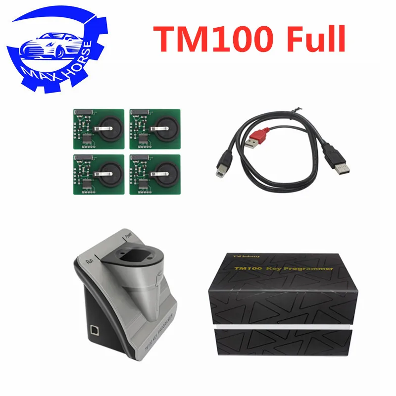 Горячая Распродажа 100% оригинал TM100 полная версия Автомобильный ключ