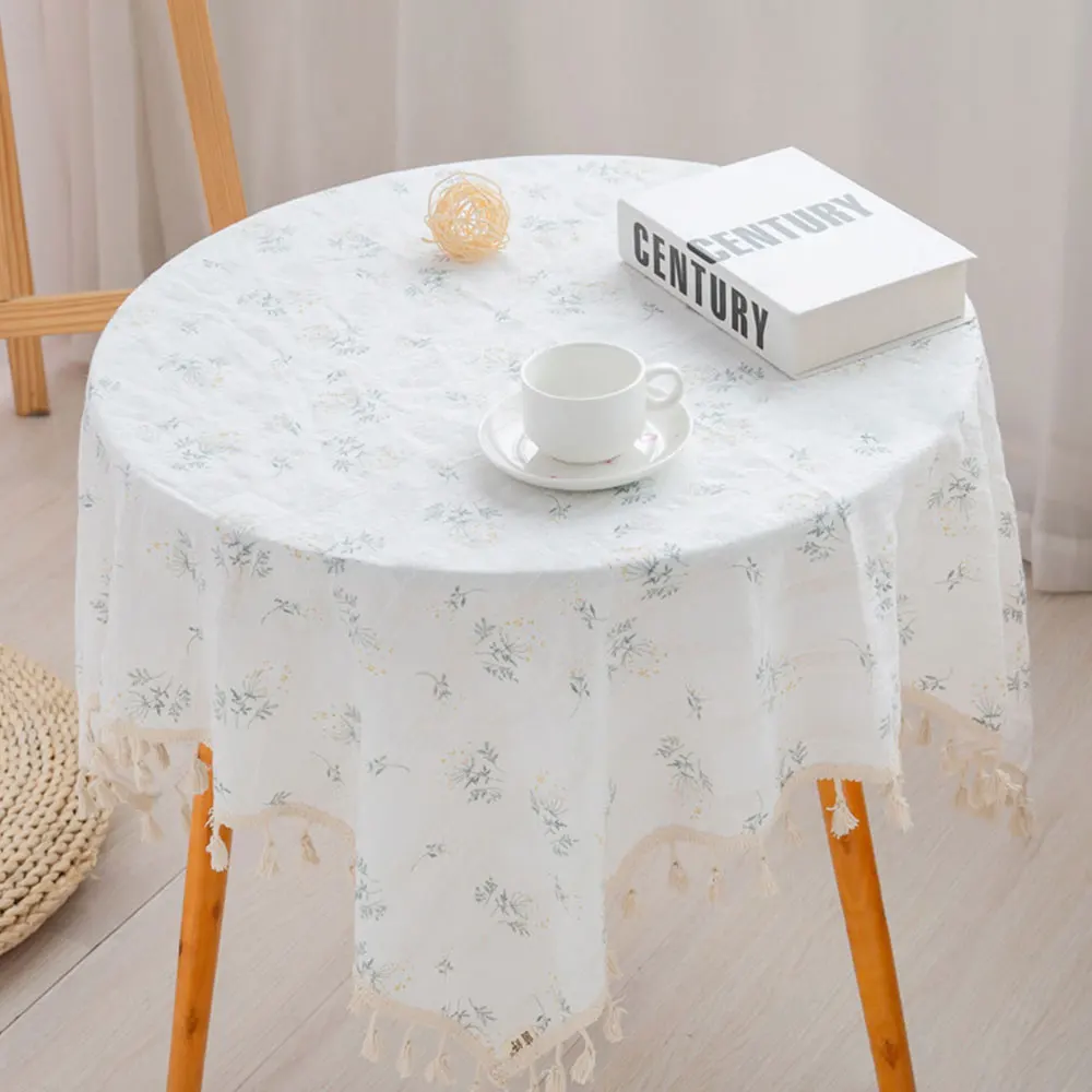 

Скатерть для стола в Корейском стиле, хлопковая скатерть для обеденного стола, кофейного столика, покрывало для пикника, домашнее украшение