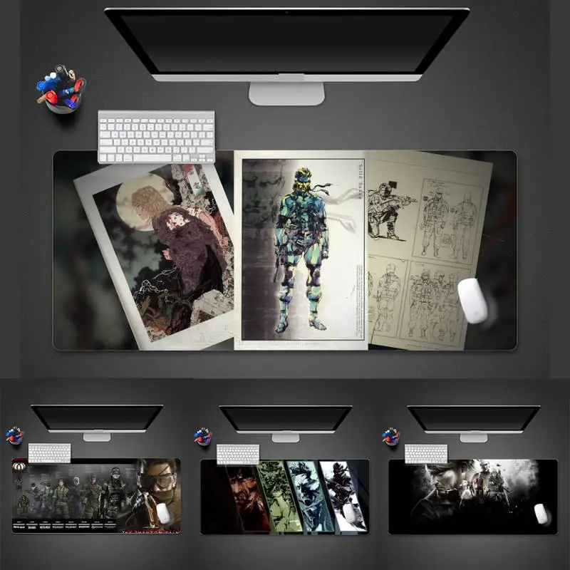 

metal gear solid Large Mouse pad PC Computer mat Game Office Work Mouse Mat pad X XL Non-slip Laptop Cushion mouse pad