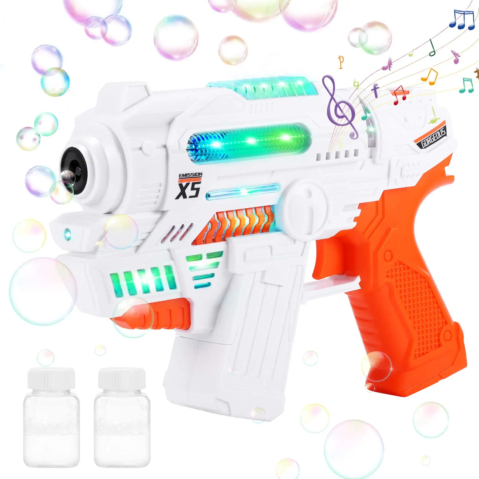 

Children Soap Bubble Blower Machine Toys Electric Mini Funny Kids Summer Soap Water Outdoor Toys Gift Wedding Party Materials