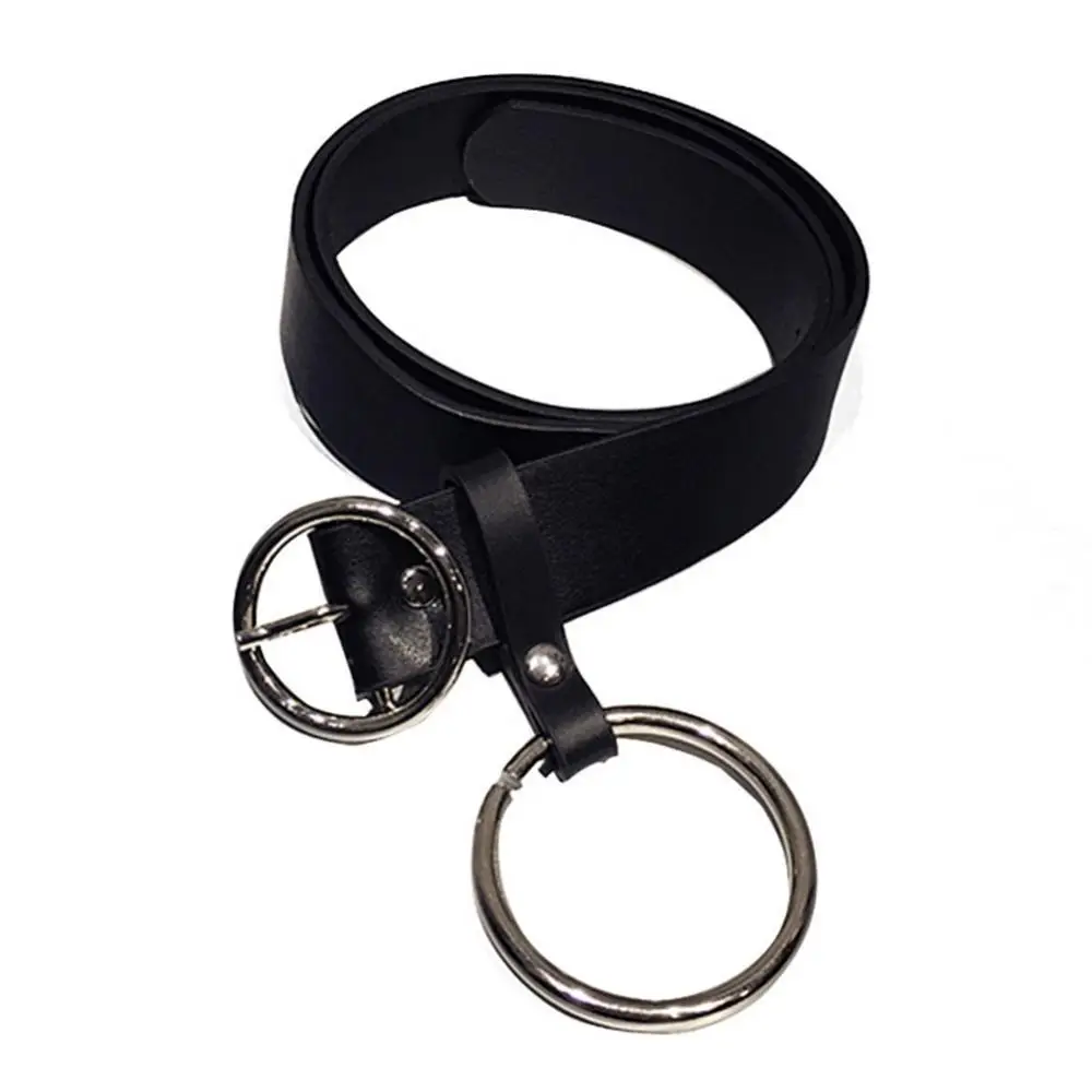 

Fashion Women Faux Leather Luxury Belt Circle Decor Pin Buckle Pants Waist Belt Waistband Clothes Accessories