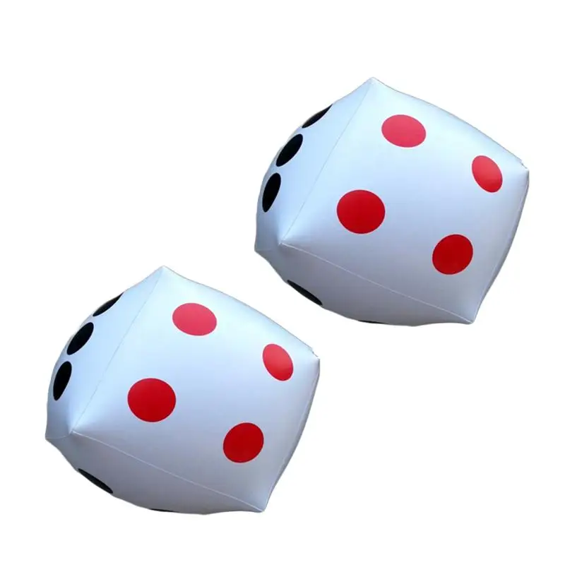 2 шт./компл. надувные игральные кости 32 см Уникальные игрушки для бассейна