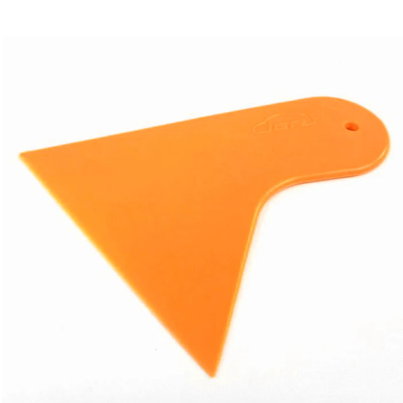 

Car Window Foils Film Tools Car Sticker Scraper Car Squeegee Decal Wrap Applicator Snow/frost Wiper Plate Glass Yellow or Orange