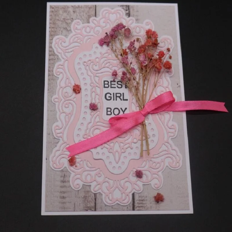 Пресс формы для фоторамки металлический трафарет 2019 изготовления карт Рельефная