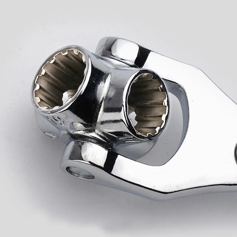 

Multifunction Socket Wrench 360 Degree Rotation Dog Bone Shape Furniture Car Repair Household Tool 52 in 1 Wrench AA