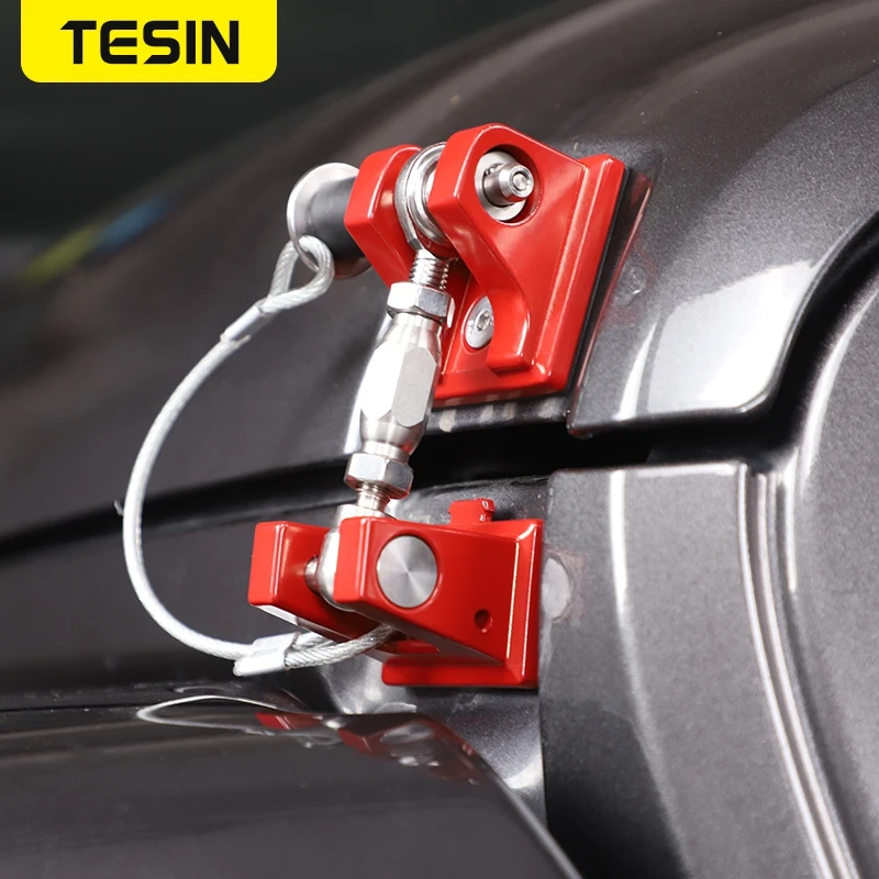 Замки TESIN в стиле ретро капот автомобиля защелка капота двигателя с замком ключа