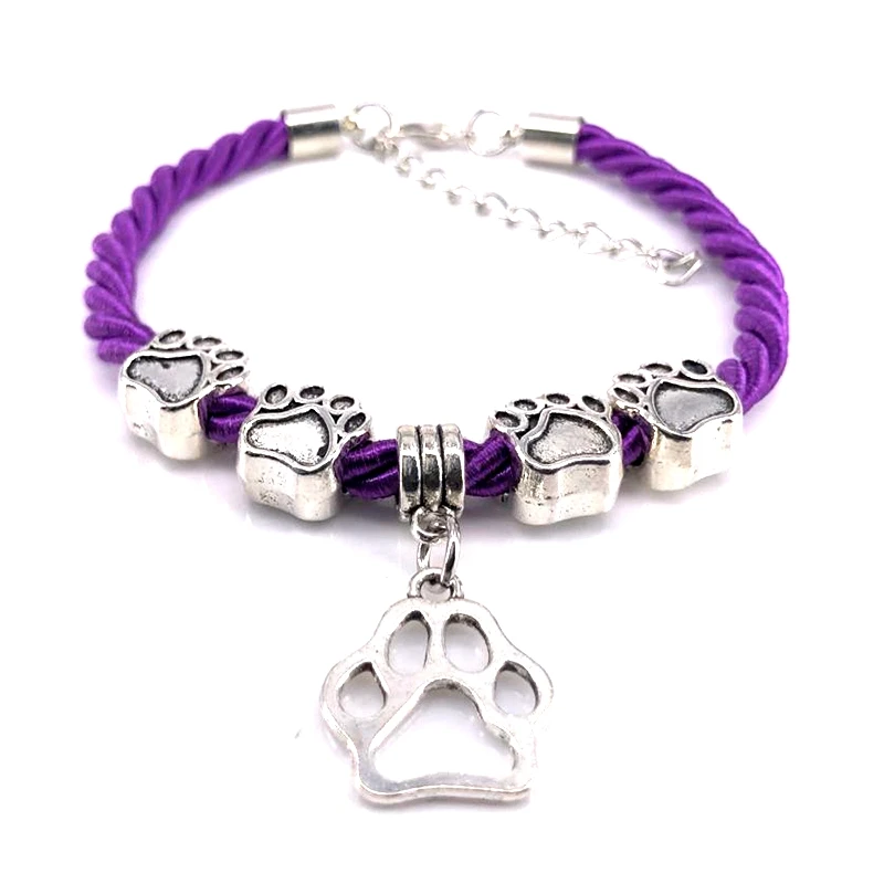 Новинка 2018 плетеный вручную браслет цепочка 8 цветов для женщин ювелирные