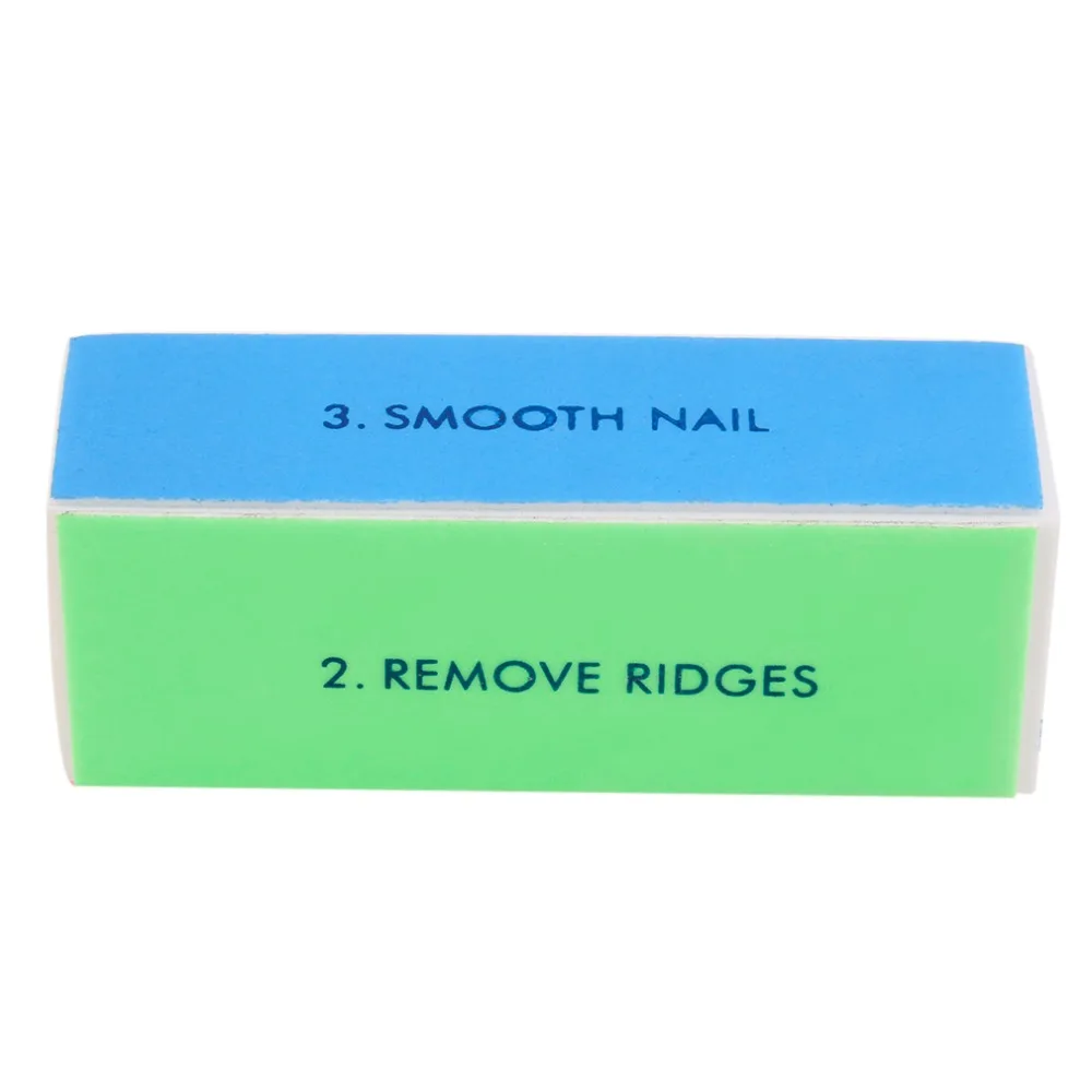 4 шт./партия для женщин Красота акриловый дизайн ногтей советы буферная Полировка