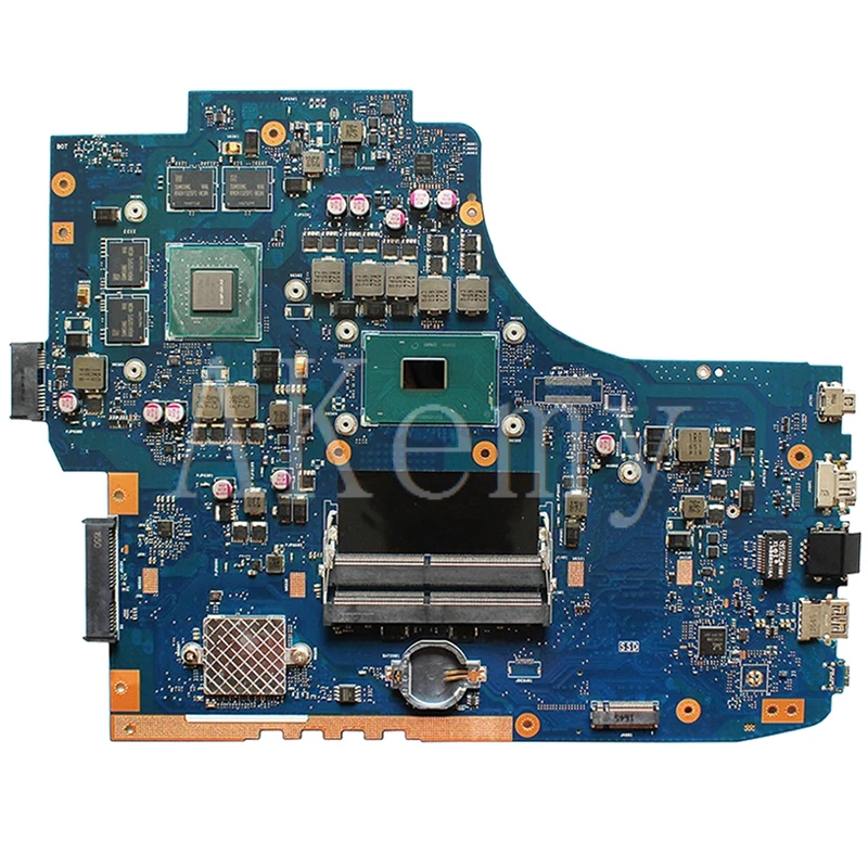 Billig GL752VW Motherboard Mit I7-6700CPU N16P-GX-A1 FX71PRO Mainboard REV2.0/REV 2,1 Für For Asus GL752V GL752 Laptop Motherboard Test OK