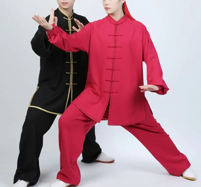 Осенне зимняя теплая форма taijiquan одежда для боевых искусств кунг фу костюм тайчи
