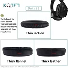 Бархатные сменные амбушюры KQTFT для TurtleBeach Ear Force Stealth 700600450300,Recon 6002007050X50P,XO OneFourSeven